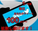 Twitter毎日100RT〜アクティブ拡散します Twitter超拡散！コスパよし！アクティブよし！ イメージ3