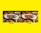 お料理の写真補正します 色補正、ゴミ取り、歪み補正などで整えます イメージ2