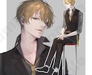 人物イラスト制作します あなたのキャラに色気ある魅力をプラスしませんか？ イメージ3