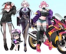 TRPG/配信用キャラクター立ち絵描きます 男性・女性キャラともに魅力的なキャラクターを丁寧に仕上げます イメージ6