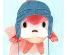 ファッショナブルなアニマル肖像画を作成いたします ペットのお写真をいただき、おしゃれをさせて肖像画にします。 イメージ3