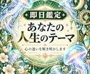 即日　今世であなたが担っている“役割”読み解きます 今の人生で、あなたに求められているテーマ イメージ1