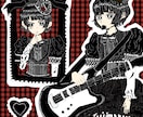 女の子の一枚絵描きます 主にゴシックロリータやロリータ、ゴスモチーフの女性 イメージ4