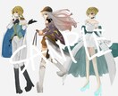 TRPGの立ち絵描きます 全身orバストアップのキャラクターイラスト イメージ1