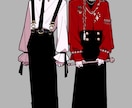 シンプルなタッチでキャラクターイラスト描きます 挿絵や広告、表紙、観光マップ、MVイラスト等に是非！ イメージ3