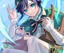 歌ってみた・1枚絵・立ち絵幅広く対応致します 商用利用無料！幅広い画風であなたの活動をお手伝い致します イメージ1