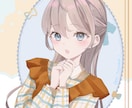 商用無料！全力で可愛い女の子を描きます ラフまで修正無制限！アイコンやミニキャラに是非！ イメージ4