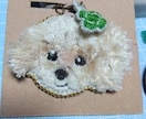 可愛いペットさんの刺繍アクセサリー作ります ナチュラル可愛い刺繍アクセで大切なご家族といつも一緒です イメージ6