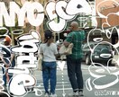 ファッションナブルなグラフィックデザインをします ストリートスタイルのグラフィックデザイン イメージ3