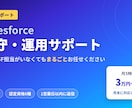 Salesforceの保守運用を月額で代行します 社内にSF担当がいなくても、設定変更から不具合調査まで イメージ1