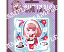 デフォルメキャラ＋背景をセットでデザインします 《ミニフィギュア的可愛さ》《グッズデザインとの親和性◎》 イメージ7