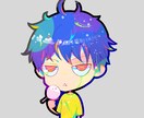 スタイリッシュなアイコン描きます SNSなどで使うアイコンのイラストを描きます イメージ1