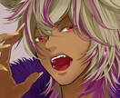 SNSアイコンイラストお描きします 履歴が無いため特別価格中です。 イメージ1