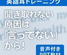 英語リスニング：音の変化を攻略します 聞き取れない原因を解消するPPT教材（音声付き） イメージ1