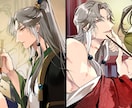 キャラクターイラストを描きます 女性向け（NL、BLなど）カップリングイラストが得意です！ イメージ4