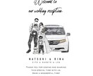 ウェルカムボード用のイラストを作成いたします 結婚式のペーパーアイテムやウェルカムボードにいかがでしょうか イメージ4