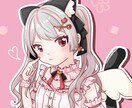 商用OK！Vtuberさんや人物イラスト描きます サムネやアイコンにも使いやすいイラストを作成します！ イメージ3