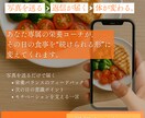 続かない食事管理を、「続く仕組み」に変えます 写真を送るだけ。理想の体をつくる30日間。 イメージ2
