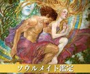 相手はソウルメイト？♥2人の魂の繋がり♥鑑定します 《ソウルメイトのタイプの役割&真の目的&特徴等》を詳細回答◎ イメージ1