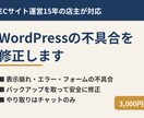 WordPressの不具合を修正します ECサイト運営15年の店主が、チャットで対応 イメージ1