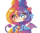 クレヨンのようなやさしいアイコンを描きます あたたかくカラフルな雰囲気を描きます イメージ1