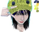 デジタルリアル似顔絵を作成します 似顔絵作成 友達、家族の似顔絵作成 イメージ3