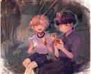 商用可◎　イラストお描きします SNS・一枚絵・サムネイル・グッズ用などなど イメージ4