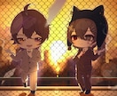 アイコン、MVにも！かわいいミニキャラを作成します ミニキャラ立ち絵～顔アップアイコンまで可能！ イメージ6