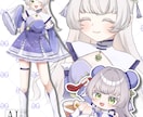 実績多数◎ふわふわ！かわいい女の子描きます 1枚絵〜VTuber用立ち絵まで！可愛くお仕立ておまかせあれ イメージ4