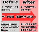 Excelデータ整理・集計・加工代行します 散らかったデータをスッキリ整理してお届けします！ イメージ2