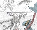 アクションの振り付け、戦闘シーンの制作できます 貴方の漫画制作をお手伝いします イメージ9