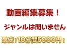 動画編集であればどんなジャンルでも編集できます 即納品、即返信‼️高クオリティをお約束致します。 イメージ1