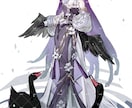 キャラクター立ち絵します ゴシック調やダーク系の画風を得意としております。 イメージ2