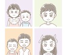 ゆるくて、かわいい！似顔絵を描きます リアルすぎずちょうどいい！SNSアイコン、ブログ、名刺などに イメージ7