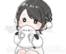 ほっこり癒されるゆる可愛いイラストをお描きします アイコンヘッダー配信画面、人物動物、様々なゆる絵対応してます イメージ8