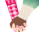挿絵などに！オシャレなイラスト描きます ご要望に沿って可愛くオシャレに仕上げます イメージ3
