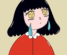 ポップで個性的なアイコン描きます 他とは一味違う可愛さあります！ イメージ3
