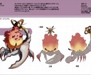 キャラクター設定絵、キャラ立ち絵描きます キャラ設定、キャラクター立ち絵対応可能です。 イメージ5