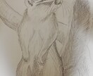 亡くなったペットや好きな動物描きます 白黒の世界であなたのペットや好きな動物を描かせてください！！ イメージ1