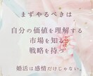 ハイスペ婚～妥協しずに結婚したい方相談のります ～自己肯定感✕ハイスペ婚～自信がないまま婚活しない！ イメージ6