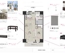 一級建築士が教える！理想の家具配置考えます 引越し、マイホーム購入の際の家具配置のご提案をいたします！ イメージ2
