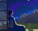 シンプルでおしゃれな淡色イラストを制作します アイコン、ヘッダー、お祝い等自分だけのイラストが欲しい方に イメージ4