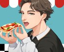 等身/ミニキャラ/一枚絵etc　なんでも描きます リアルと2次元が混合したような絵を描く人を探している方に イメージ5