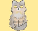 うちの子猫ちゃんの似顔絵をパステル風で描きます やさしいパステル風！アイコン、ワンポイント、思い出にどうぞ！ イメージ5