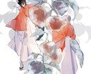 一枚絵イラストの制作承ります 低彩度の格好いいイラストお描きします イメージ2