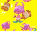 カートゥーン調で使いやすイラストを描きます ポップで楽しいカートゥーンアニメ風に! イメージ4