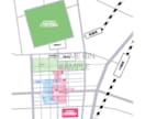 整ったデザインの地図を格安で作成します 【格安】分かりやすい・個人個人に合った地図 イメージ3