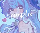 女の子オリジナルイラストを描いています 可愛いオリジナルイラスト（実在するキャラクターなど） イメージ2