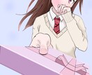 かわいい女の子イラスト描きます 小説の表紙、挿絵に！他にも何かあればご相談ください！ イメージ8