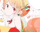 目を惹くイラストをかきます 二次創作やオリキャラなどもかいてます、SDや動画絵も化 イメージ1